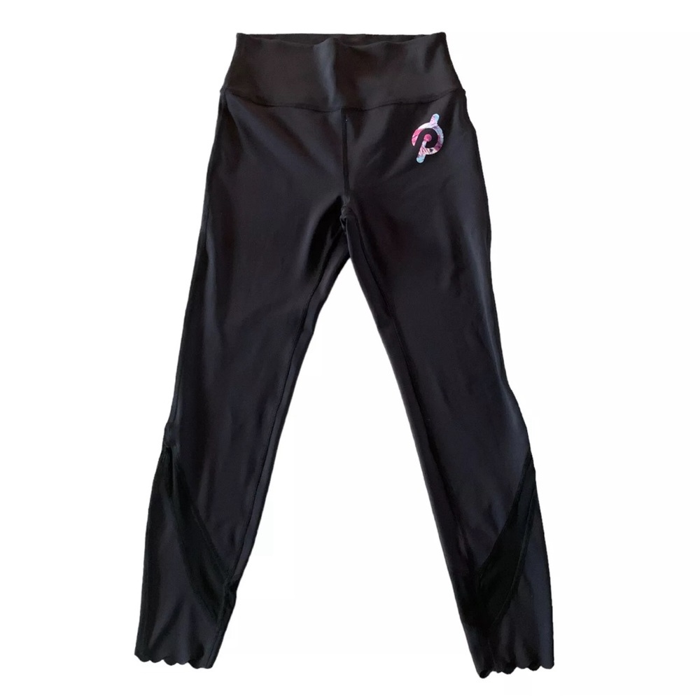 Peloton Womens Large Black Move Tulip Hem Leggings High Rise